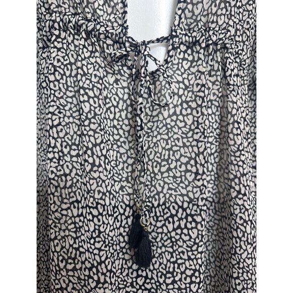 Bleu by Rod Beattie Women's Let's Get Loud Cover-Up Caftan SWIM NWT Small - Picture 3 of 9